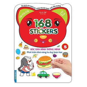 168 stickers - bóc dán hình thông minh phát triển tư duy toán học 5