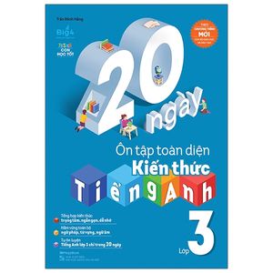 20 ngày ôn tập toàn diện kiến thức tiếng anh lớp 3