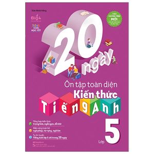 20 ngày ôn tập toàn diện kiến thức tiếng anh lớp 5