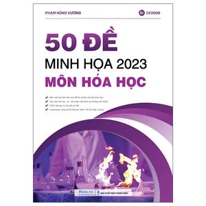 50 đề minh họa 2023 môn hóa học (tái bản)