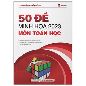 50 đề minh họa 2023 môn toán học