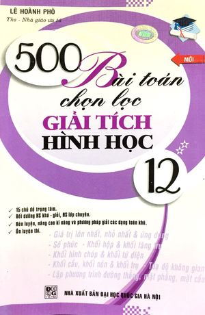 500 bài toán chọn lọc giải tích hình học 12 t2