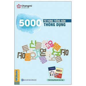 5000 từ vựng tiếng hàn thông dụng (tái bản 2020)