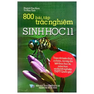 800 bài tập trắc nghiệm sinh học 11