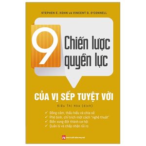 9 chiến lược quyền lực của vị sếp tuyệt vời