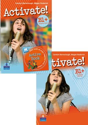 activate! b1+ pack 3 new editon student book w/activebook + workbook (w/key)  w/cd-rom