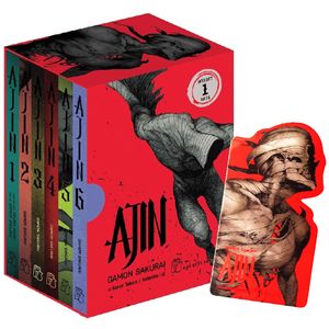 ajin - boxset số 1 (tập 1 đến tập 6) - tặng kèm bookmark 3d