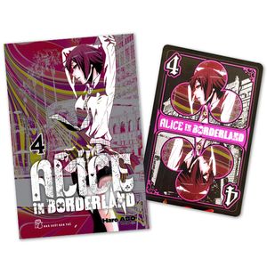 alice in borderland - tập 4 - tặng kèm card giấy