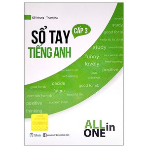 all in one - sổ tay tiếng anh cấp 3