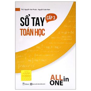 all in one - sổ tay toán học cấp 3