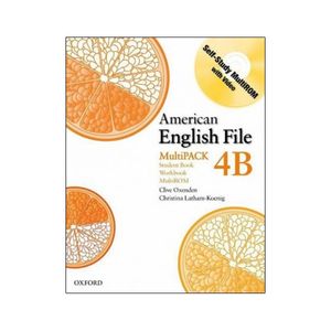 american english file 4 student book/workbook multipack b