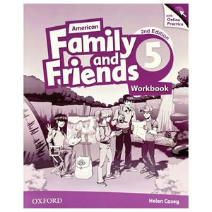 american family and friends level 5: workbook with online practice - 2nd edition