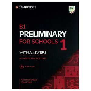 b1 preliminary for schools 1 for the revised 2020 exam student's book with answers