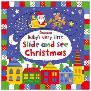 baby's very first slide and see: christmas