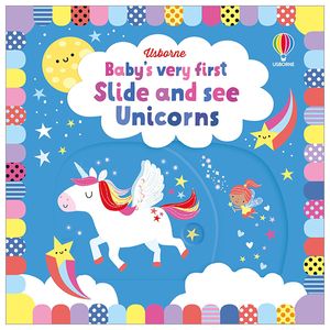 baby's very first slide and see unicorns