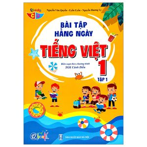 bài tập hằng ngày tiếng việt 1 - tập 1 (cánh diều) (2022)