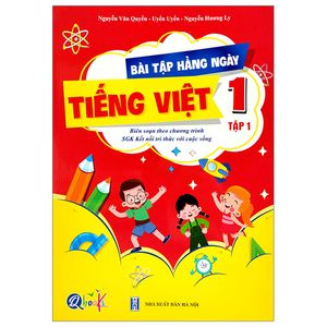 bài tập hằng ngày tiếng việt 1 - tập 1 (kết nối) (2022)