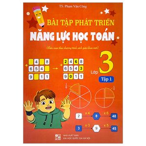 bài tập phát triển năng lực học toán lớp 3 - tập 1