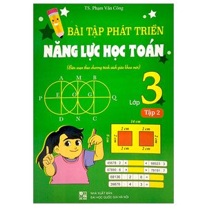 bài tập phát triển năng lực học toán lớp 3 - tập 2