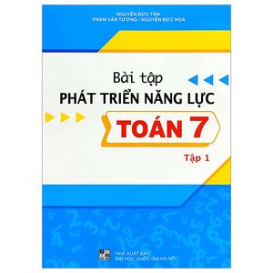 bài tập phát triển năng lực toán 7 - tập 1