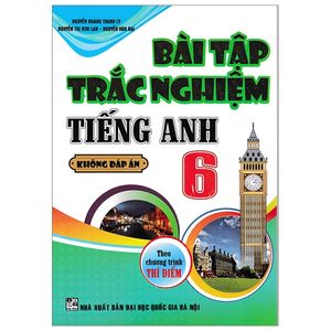 bài tập trắc nghiệm tiếng anh 6 theo chương trình thí điểm ( không đáp án)