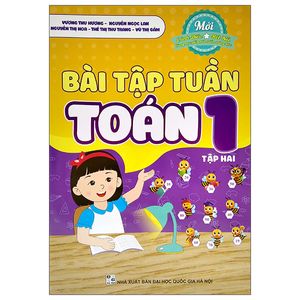 bài tập tuần toán 1 - tập 2 (cánh diều + kết nối + cùng học để phát triển năng lực)