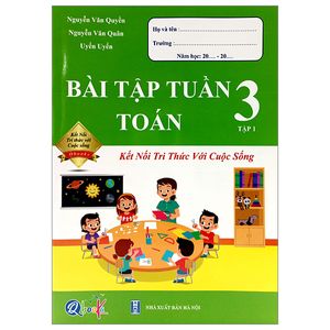 bài tập tuần toán 3 - tập 1 (kết nối) (2022)