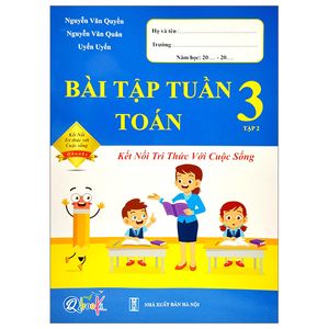 bài tập tuần toán 3 - tập 2 (kết nối) (2022)