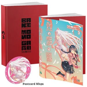 bakemonogatari 3 - bản thường ver b: postcard nhựa