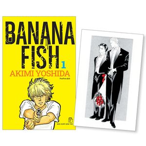 banana fish - tập 1 - tặng kèm postcard giấy