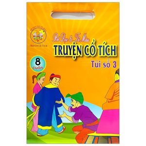 bé đọc & tô màu truyện cổ tích - túi số 3 (bộ 8 cuốn)