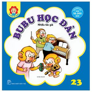 bé học lễ giáo - bubu tập 23: học đàn (tái bản 2023)