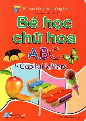 bé học tiếng anh bằng hình: bé học chữ hoa abc