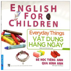 bé học tiếng anh qua hình ảnh - vật dụng hàng ngày