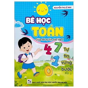 bé học toán - giúp bé tự tin vào lớp 1