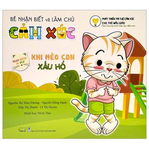 bé nhận biết và làm chủ cảm xúc - khi mèo con xấu hổ