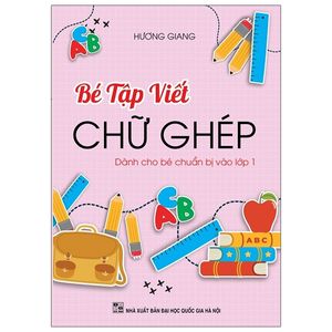 bé tập viết chữ ghép