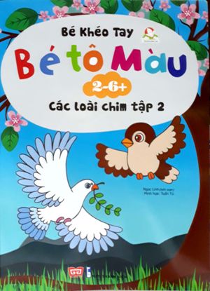 bé tô màu (2-6+) - các loài chim - tập 2 (tái bản 2017)