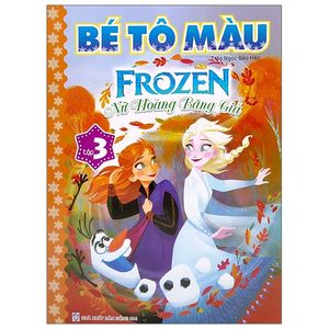 bé tô màu frozen nữ hoàng băng giá - tập 3