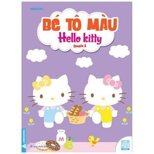 bé tô màu - hello kitty - quyển 1