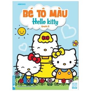 bé tô màu - hello kitty - quyển 2