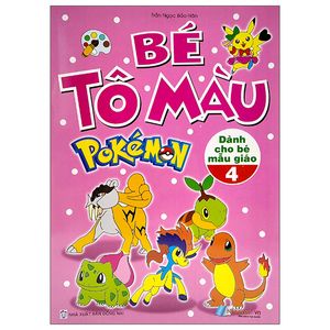 bé tô màu pokemon - tập 4