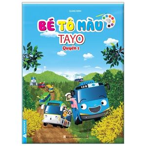 bé tô màu tayo - quyển 1