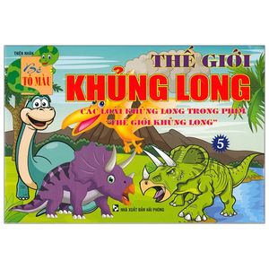 bé tô màu - thế giới khủng long - tập 5