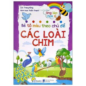 bé tô màu theo chủ đề - vật loài chim