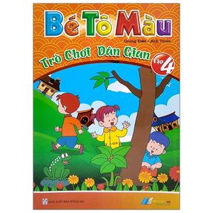 bé tô màu trò chơi dân gian - tập 4