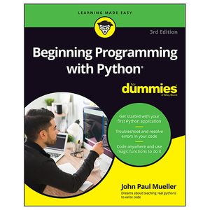 beginning programming with python for dummies - 3rd edition