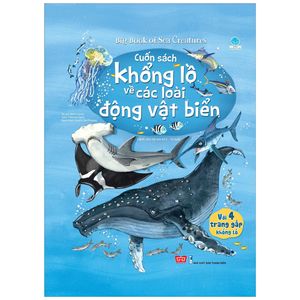 big book - cuốn sách khổng lồ về các loài động vật biển (tái bản)