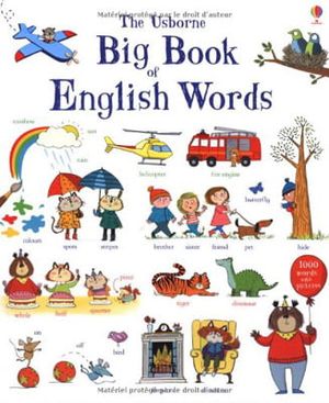 big book of english words (big word books) board book