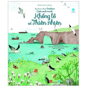 big picture book outdoors - cuốn sách tranh khổng lồ về thiên nhiên